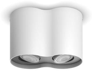 Philips - Plafoniera LED dimmerabile Hue PILLAR 2xGU10/5W/230V + Telecomando