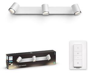 Philips - Applique LED da bagno dimmerabile Hue ADORE 3xGU10/5W/230V IP44