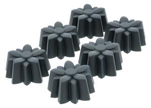 Set di stampi per muffi in silicone 6 pz Flower - Blomsterbergs