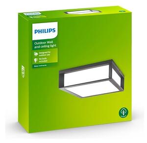 Philips - Plafoniera da esterno SKIES 2xE27/14W/230V IP44 antracite