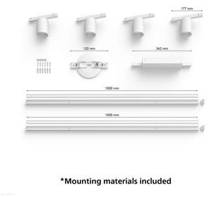 Philips-SET 4xLED RGB Luce dimmerabile per sistema a binario Hue LED RGB/20,8W/230V
