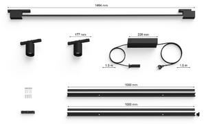 Philips-SET 3xLED Luce dimmerabile per sistema a binario Hue LED/39,9W/230V