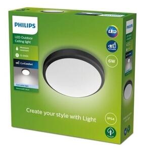 Philips - Plafoniera LED per bagno DORIS LED/6W/230V 4000K IP54 nero