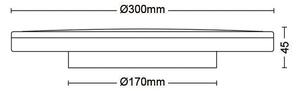 Philips- Plafoniera LED dimmerabile OZZIET SCENE SWITCH LED/18W/230V 4000K