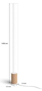 Philips Hue SIGNE LED RGBW lampada da terra dimmerabile 29W 230V 2000-6500K