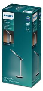 Philips - Lampada da tavolo LED dimmerabile con funzione Touch ROCK LED/5W/5V 1800 mAh