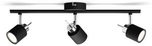 Philips - Faretto MERANTI 3xGU10/35W/230V nero