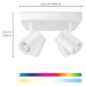 WiZ - Faretto LED RGBW Dimmerabile IMAGEO 4xGU10/4,9W/230V Wi-Fi CRI 90 bianco