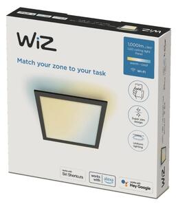 WiZ - Plafoniera LED dimmerabile SUPERSLIM LED/12W/230V Wi-Fi nero