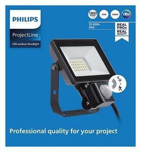 Philips - Proiettore LED da esterno con sensore PROJECTLINE LED/20W/230V IP65 3000K