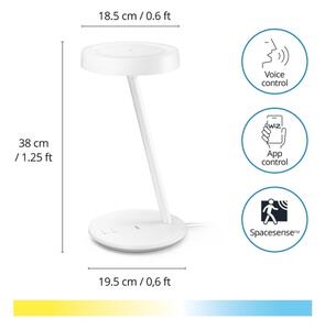 WiZ - Lampada da tavolo LED dimmerabile PORTRAIT LED/10W/5V Wi-Fi 2700-6500K CRI 90