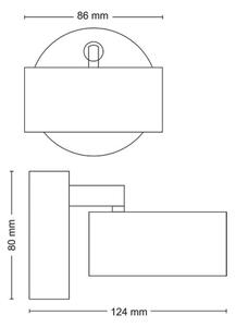 Philips - Faretto LED BRACIA LED/5,5W/230V bianco