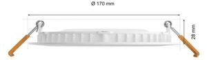 Philips - LED RGBW Lampada da bagno dimmerabile Hue SLIM LED/12W/230V IP44