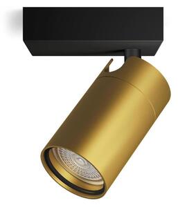 Philips - Luce Spot da bagno IDRIS 1xGU10/5W/230V IP44 nero/oro