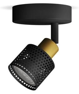 Philips - Faretto NIALL 1xGU10/5W/230V nero/ottone