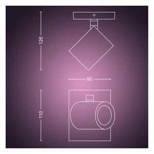Philips - RGBW Faretto LED dimmerabile Hue ARGENTA 1xGU10/4,2W/230V
