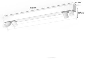 Philips-LED RGBW Faretto dimmerabile Hue CENTRIS 4xGU10/4,2W + LED/11W