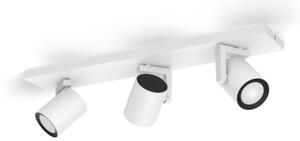 Philips - LED RGBW Faretto dimmerabile Hue ARGENTA 3xGU10/4,2W/230V