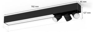 Philips Hue CENTRIS 3xGU10/4,2W LED RGBW dimmerabile, 11W LED