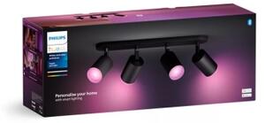 Philips Hue FUGATO LED RGBW dimmer 4xGU10/4,2W/230V nero