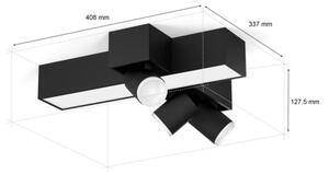 Philips-LED RGBW Faretto dimmerabile Hue CENTRIS 3xGU10/4,2W + LED/11W