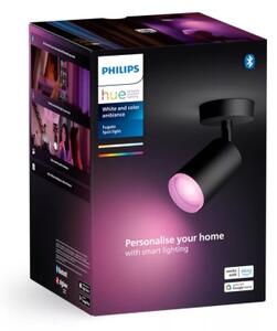 Philips Hue FUGATO LED RGBW dimmerabile 1xGU10/4,2W/230V nero