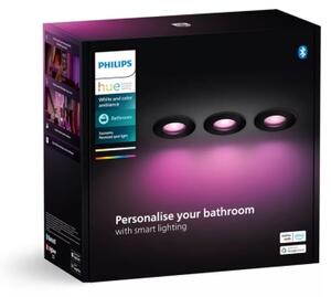 Philips SADA 3x LED RGBW dimmerabile bagno Hue XAMENTO 1xGU10/4,2W IP44