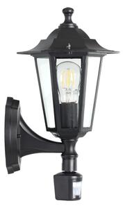 EGLO 22469 - Lampada con sensore LATERNA 4 1xE27/60W nero