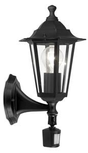 EGLO 22469 - Lampada con sensore LATERNA 4 1xE27/60W nero