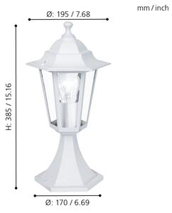 EGLO 22466 - Lampada da esterno LATERNA 5 1xE27/60W