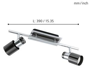 Eglo 30833 - Faretto LED DAVIDA 1 2xGU10/5W/230V