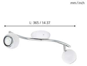 EGLO 31002 - Riflettore LED BIMEDA 2xGU10/3W LED