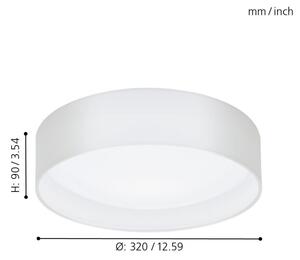 Eglo 31588 - Plafoniera LED PASTERI LED/11W/230V
