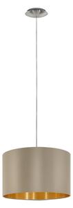 Eglo 31602 - Lampadario a sospensione con filo MASERLO 1xE27/60W/230V