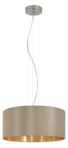 Eglo 31607 - Lampadario a sospensione con filo MASERLO 3xE27/60W/230V