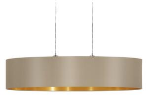 Eglo 31618 - Lampadario a sospensione con filo MASERLO 2xE27/60W/230V