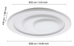 Eglo 32052 - Plafoniera LED PALAGIANO LED/14,7W/230V diametro 38 cm