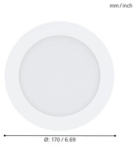 Eglo 32738 - Faretto da incasso LED RGB dimmerabile FUEVA-C LED/10,5W/230V