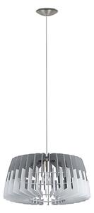 Eglo 32826 - Lampadario ARTANA 1xE27/60W/230V grigio 480mm