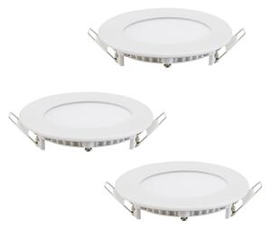 Eglo 32881-Set da 3 faretti da incasso LED RGB dimmerabili FUEVA-C LED/3W/230V