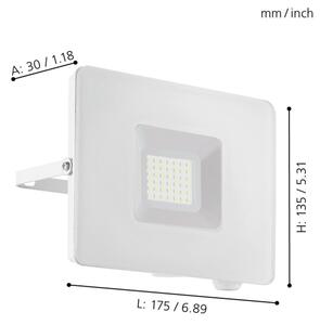 Eglo 33154 - Riflettore LED FAEDO 3 LED/30W/230V