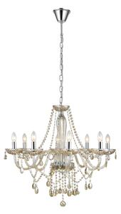 Eglo 39093 - Lampadario BASILANO 8xE14/40W/230V