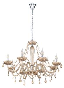 Eglo 39093 - Lampadario BASILANO 8xE14/40W/230V
