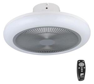 Eglo 35138 - Ventilatore da soffitto dimmerabile a LED KOSTRENA LED/25,5W/230V grigio+TC