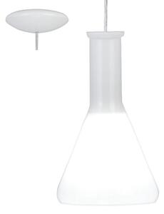 Eglo 62264 - Lampada a sospensione su cavo PASCOA 1xE27/60W/230V 16,8 cm bianco