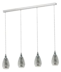 Eglo 39504 - Lampadario a sospensione con filo SIRACUSA 4xE27/60W/230V
