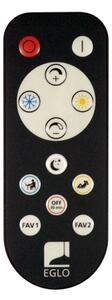 Eglo - Plafoniera dimmerabile a LED 43W/230V, bianco + telecomando