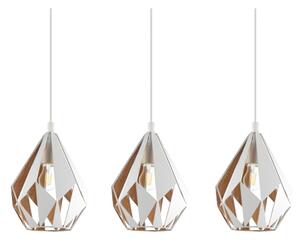 Eglo 43002 - Lampadario a sospensione con filo CARLTON 3xE27/60W/230V