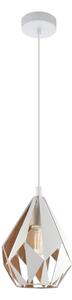 Eglo 43001 - Lampadario a sospensione con filo CARLTON 1xE27/60W/230V
