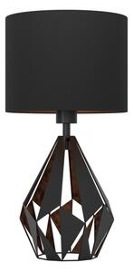 Eglo 43077 - Lampada da tavolo CARLTON 1xE27/60W/230V